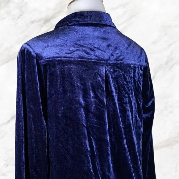 Superdown Yella Velvet Mini Dress in Navy - Picture 9 of 10